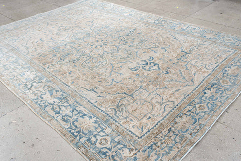 Antique Heriz Area Rug (8' x 11')